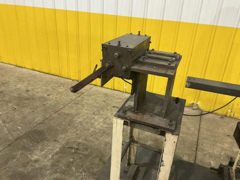 12 TON PNEUPOWR AIRAM MODEL #4P12 PNEUMATIC PRESS 3” STROKE: YOBRO #24856