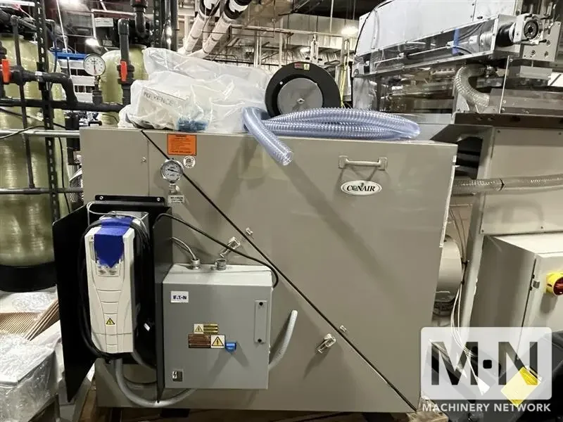5 HP CONAIR MODEL PD-5 VACUUM PUMP AND DUST COLLECTOR  MFG 2015