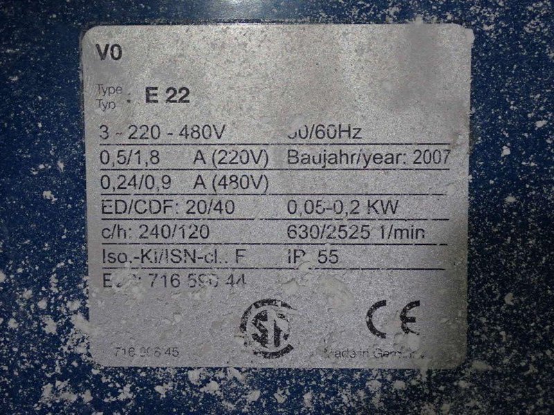 DEMAG 4400 LBS ELECTRIC CHAIN HOIST  -  DC-COM 2/1 H5