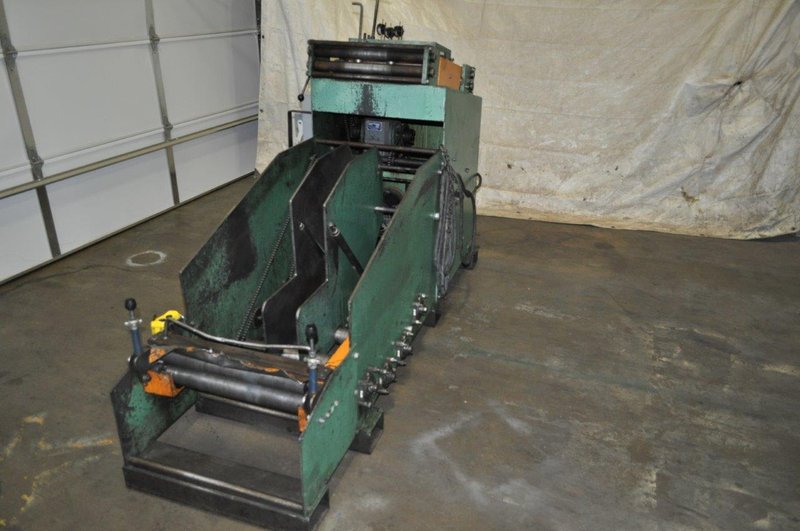 6,000 Lb x 15" x .125" Jaco Coil Cradle Straightener