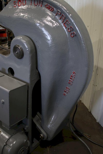 500 TON ESCO SWAGING PRESS: STOCK #76669