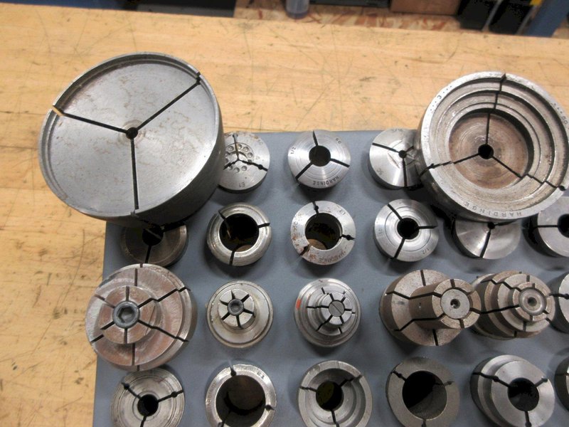 5C Collets Regular, Emergency and Expanding Types with Huot 30 Place Collet Rack- Auction Item