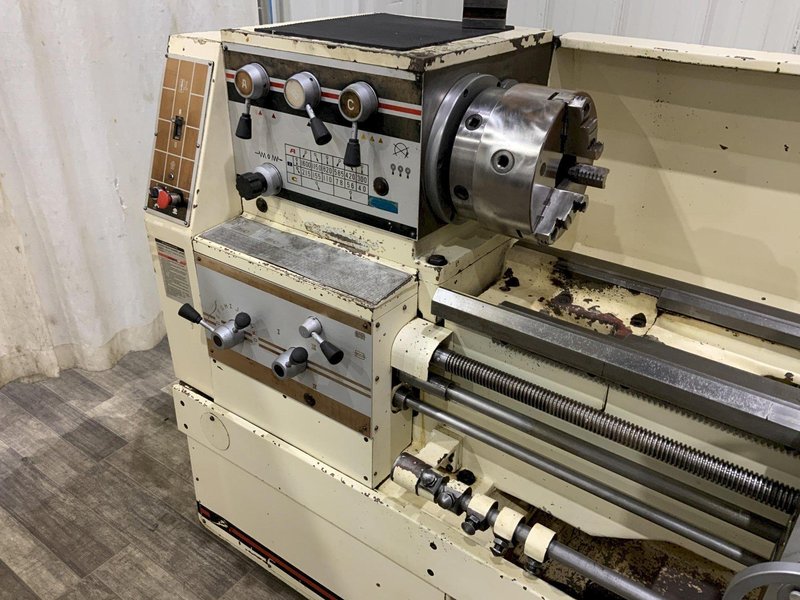 JET #1660-3PGH GAP BED ENGINE LATHE: STOCK #80918