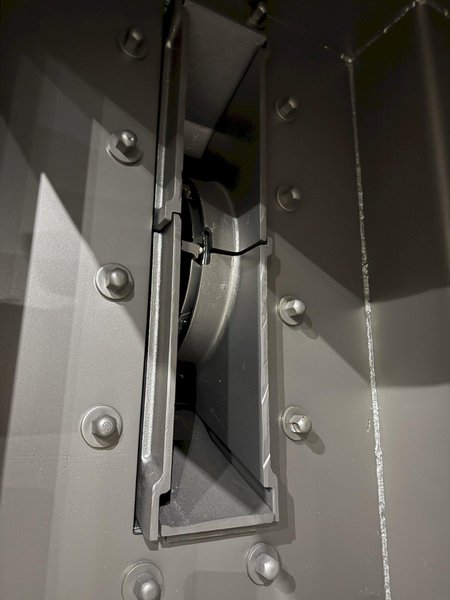 72” TABLE PANGBORN MODEL LK ROTOBLAST SHOT BLAST MACHINE: YOBRO #24357