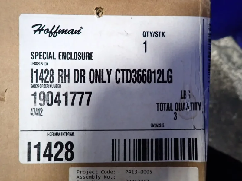 HOFFMAN SPECIAL ENCLOSURES