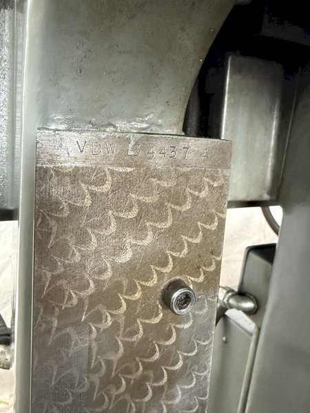 6-SPINDLE ALLEN VARIABLE-SPEED GANG DRILL PRESS. STOCK # 0550325