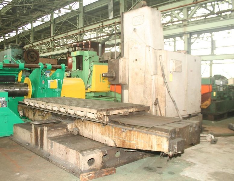 5&quot; LUCAS MODEL 542-120 HORIZONTAL BORING MILL: STOCK #59524