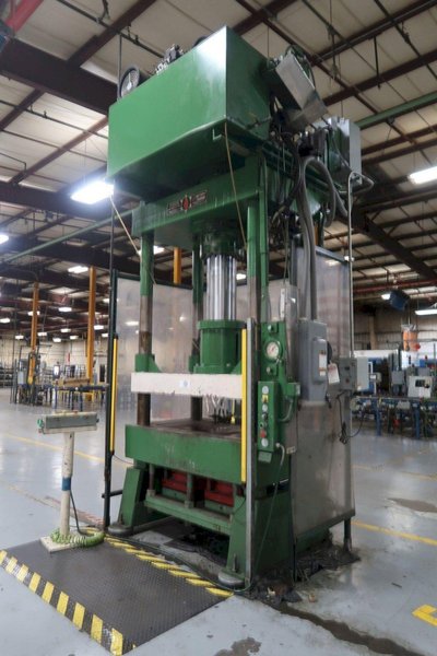 200 TON ROGERS MODEL MD200-4835 CUSHION BED HYDRAULIC PRESS, 24" STROKE: YOBRO #25696