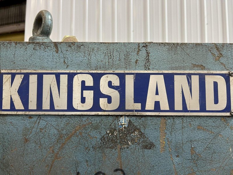 125 TON KINGSLAND MODEL #125XS HYDRAULIC IRONWORKER: STOCK #19921