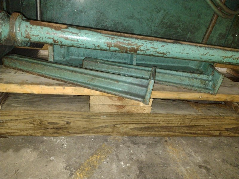 10' X 16 GAUGE WYSONG MODEL #A-120-HD MECHANICAL PNEUMATIC AIR POWER SHEAR: STOCK #18736