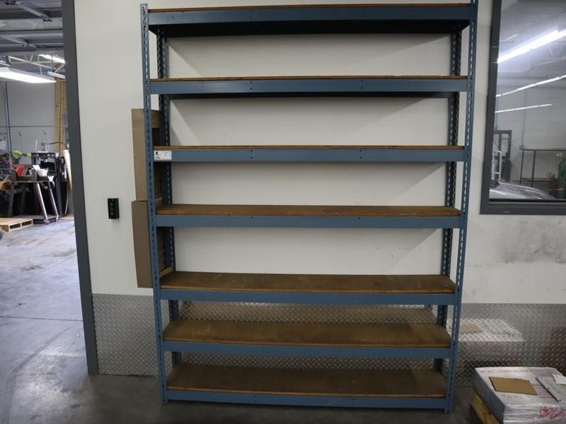 Adjustable Metal Shelving (7) Shelves- Auction Item