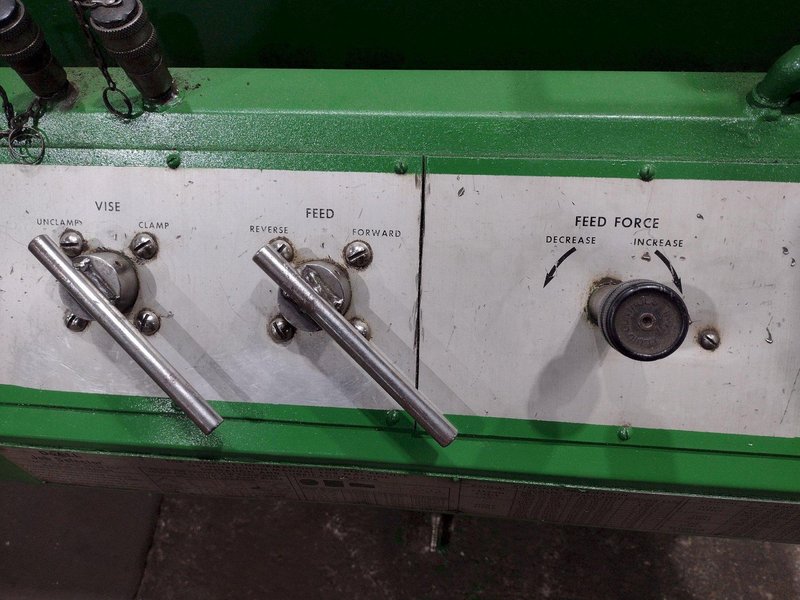 14" x 21" DOALL MODEL #TF-1421H VERTICAL TILTING BAND SAW: STOCK #21704