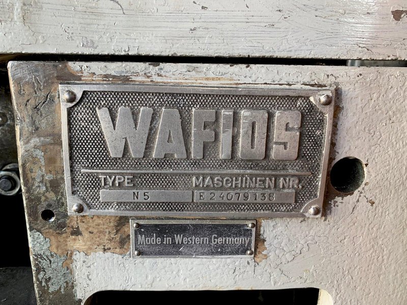 Wafios Model N5 High Speed Nail Header