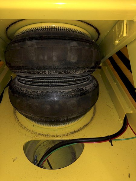 1,500 LBS TOPPER INDUSTRIAL MODEL D-MD/LR PNEUMATIC AIR LIFT TABLE: STOCK #17581