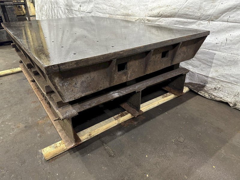 66&#039; X 102&quot; X 30&quot; STEEL WELDING TABLE 102&quot;x 66&quot;: STOCK #77407