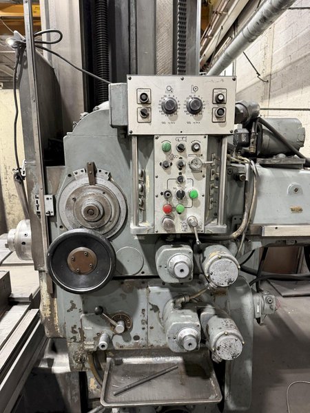 4" DEVLIEG 4H-60 SPIRAMATIC HORIZONTAL BORING MILL. STOCK # 0220326