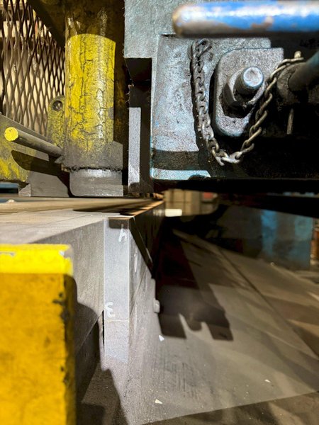 10' X 1/2" STEELWELD MECHANICAL SHEAR. STOCK #0112326