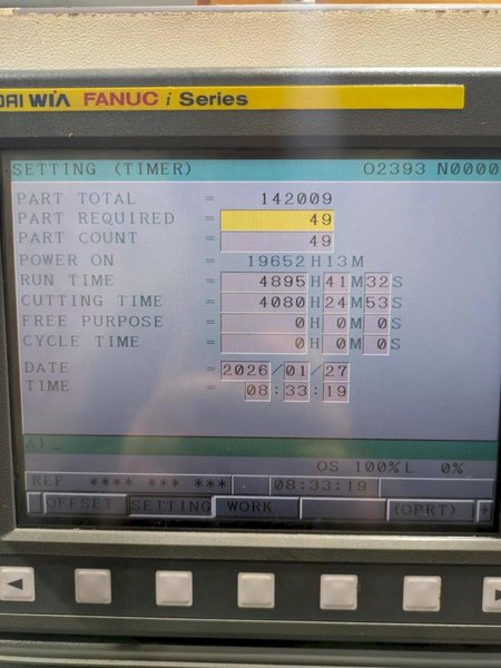 Hyundai Wia KIT-450 CNC Gang Tool Lathe, 2014 – Fanuc Control