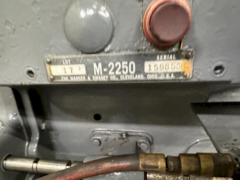 #5 WARNER &amp; SWASEY  MODEL #M-2250 TURRET LATHE: STOCK #77859