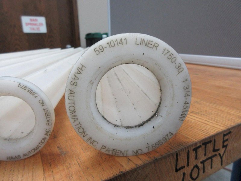 Haas ST-30 Spindle Liners 3" x 1-3/4" x 42"L , with Reducing Sleeves