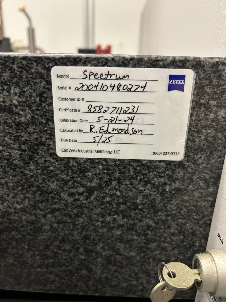 2004 ZEISS SPECTRUM 7.7.6 | Coordinate Measuring Machines