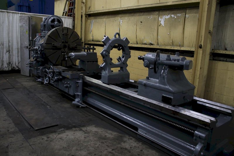 50" X 156" AMERICAN ENGINE LATHE: STOCK #73979