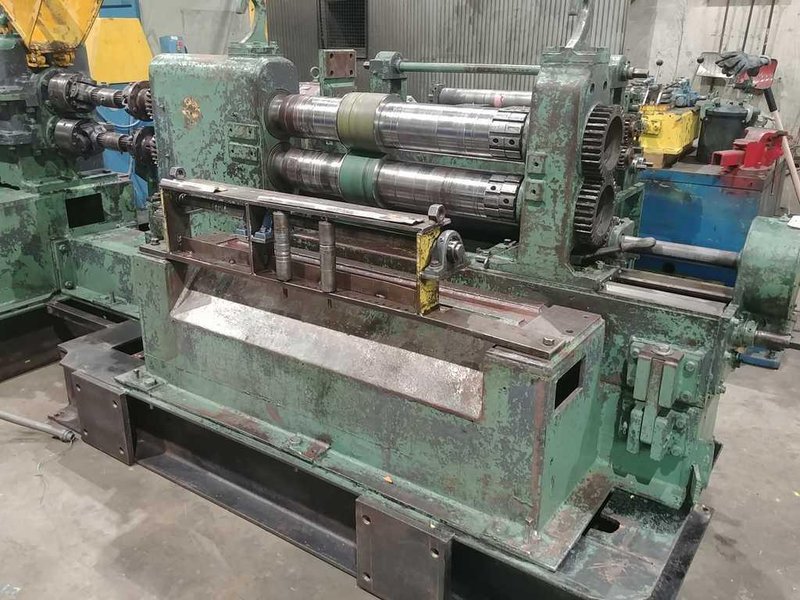 32" x 5.00" x 10,000# Stamco Slitting Line STOCK#3221