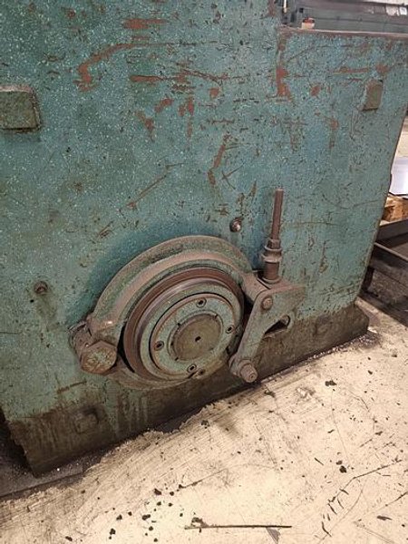 10' X 1/4" WYSONG MODEL #1025-F POWER SQUARING SHEAR: YOBRO #25202