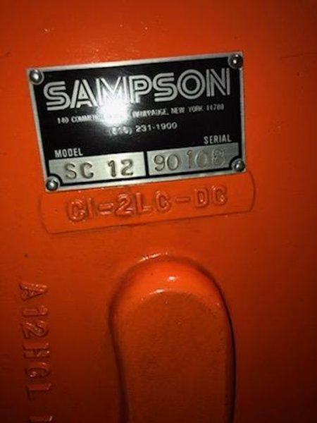 Sampson Model SC12 Trim &amp; Chop Saw