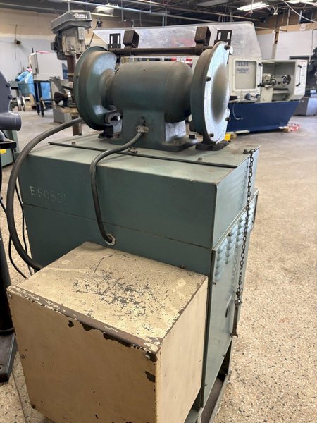 Hitachi Heavy Duty Industrial Double End Grinder with built-in dust collection