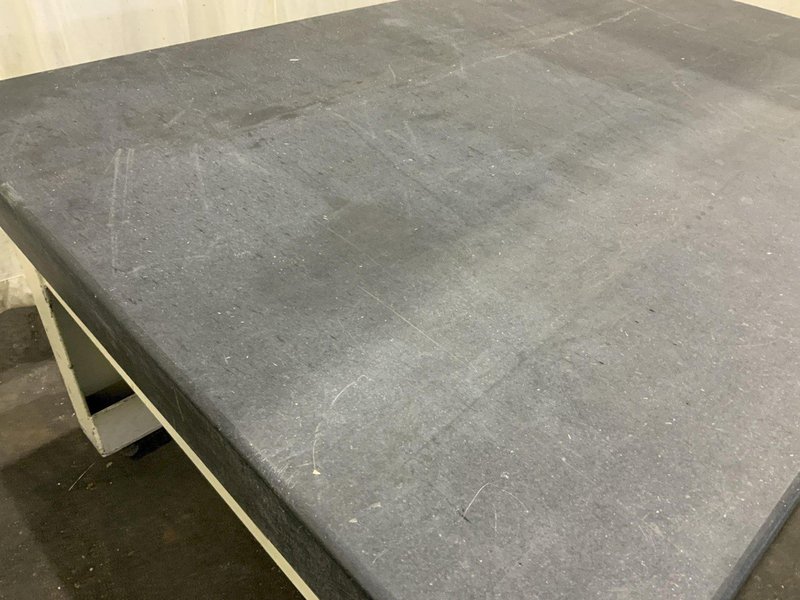 4' X 6' COLLING MICO FLAT GRANITE SURFACE INSPECTION PLATE: STOCK #80924