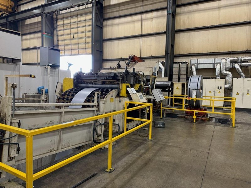 SESCO Coil Feed Line 60,000 Lbs. x 72" Wide