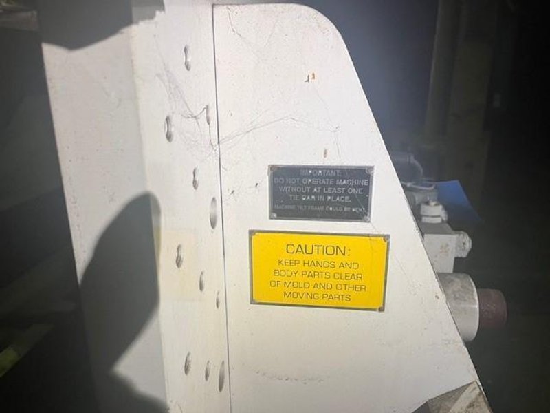 hall model 3 rocker type molding machine s/n 3a0902, with controls, no hydraulics