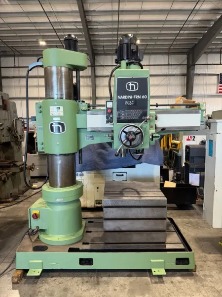 NARDINI FRD-60 5’ x 15” Radial Arm Drill #5MT #8183