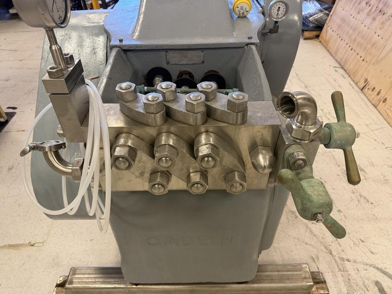 Manton-Gaulin 500 KF6 3PS 2-Stage High-Pressure Industrial Homogenizer