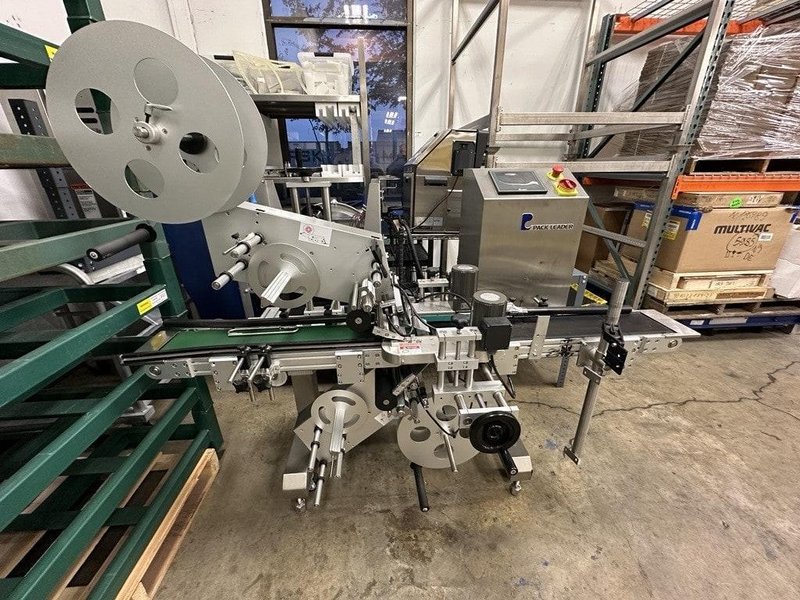 Pack Leader PL-501 Labeler, 2019 – With Hitachi UX2 Ink Jet Printer