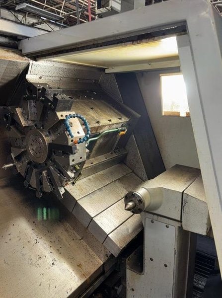 Haas SL-30L CNC Lathe, 2009 – Long Bed, Tailstock, Chip Auger, Steady Rest