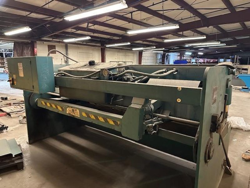 1/4″ x 10′ Adira GHS-0630 Hydraulic Power Squaring Shear, 1999 – Backgauge, Squaring Arm