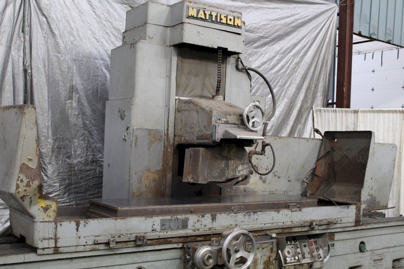 24' X 96' X 30' MATTISON HORIZONTAL SURFACE GRINDER:  LOT #58851