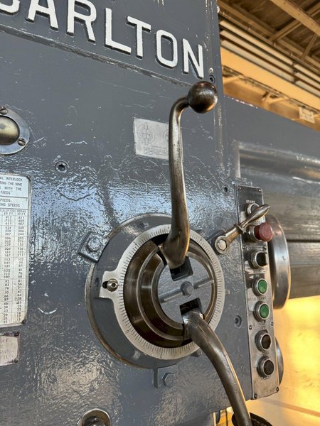 10&#039; X 22&quot; CARLTON 5A RADIAL ARM DRILL. STOCK # 0894024