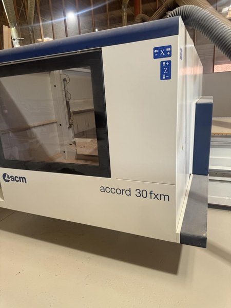 5′ x 20′ SCM Accord 30 fxm CNC Router, 2024 – 5 Axis Spindle, Toolchanger