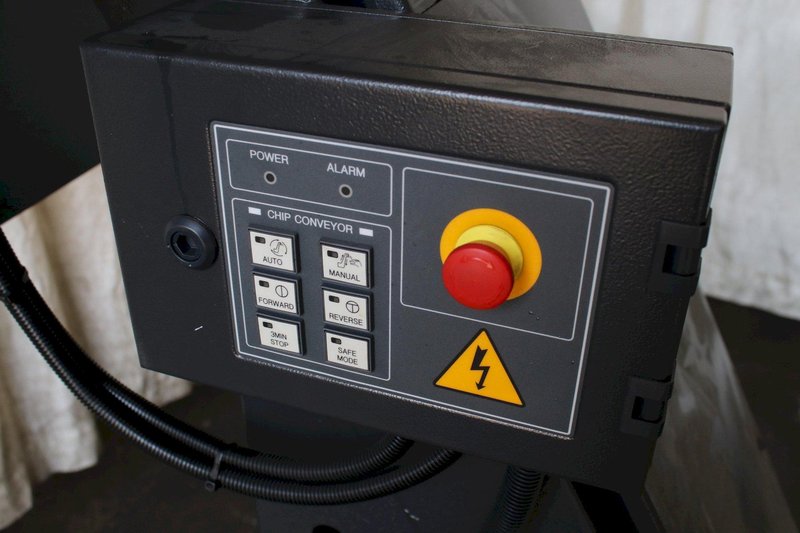 9&quot; X 48&quot; SHINJIN MT TECH INCLINDED CHIP CONVEYOR: STOCK #75472