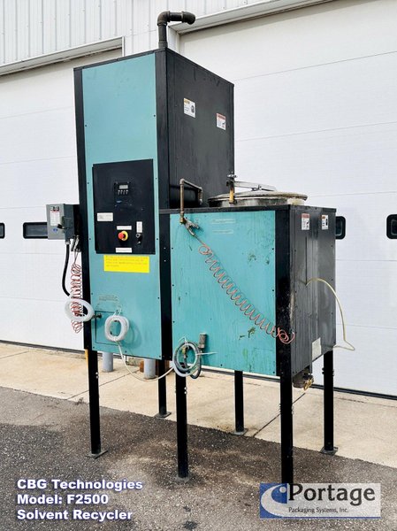 CBG Technologies Model: F2500  ||  Solvent Recycler