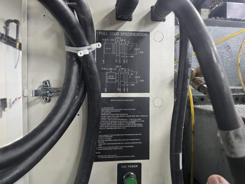 Fadal VMC 3016 HT, 2000 – 4th Wired, CalMotion USB