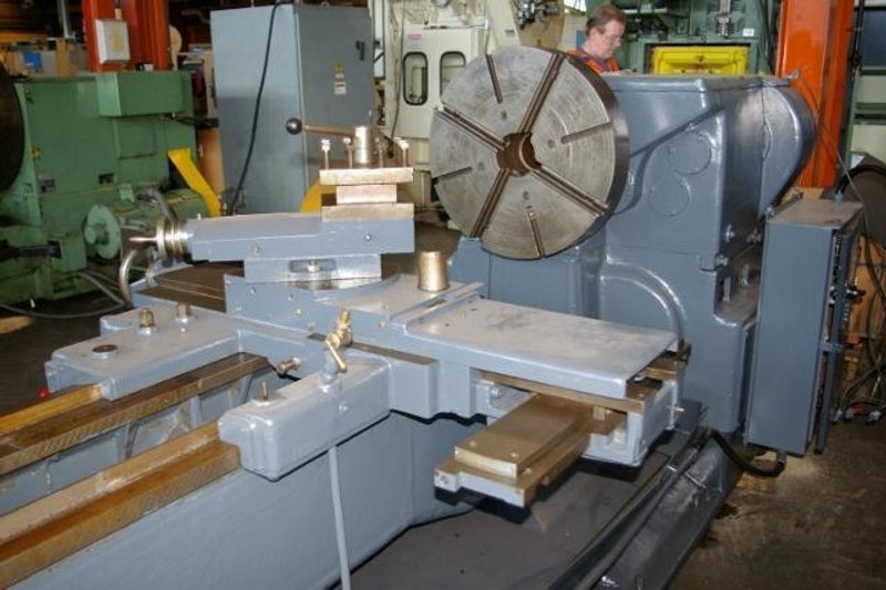 27"/45" X 138" BINNS &amp; BERRY ENGINE LATHE. STOCK # 0680624