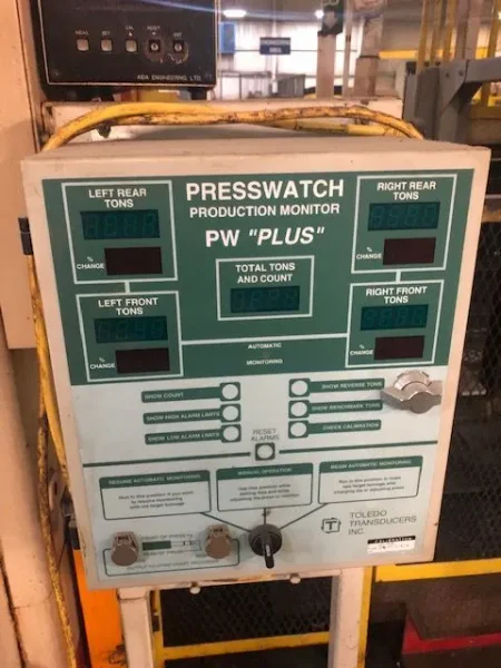 AIDA 330 TON SSDC PRESS, S/N 12903-0665, STOCK# 14010J