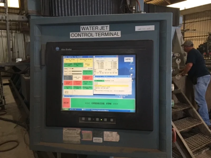 2001 FLOW 5-AXIS ABRASIVE WATERJET | Waterjet Cutters