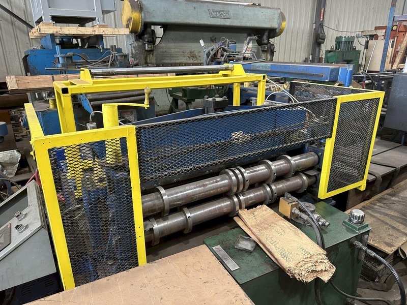 48" ASC SLITTING &amp; CUT-TO-LENGTH (SLEAR) LINE WITH AMS CONTROLS: STOCK #19200