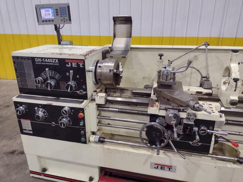14” X 40” JET MODEL #GH1440 ZX  ENGINE LATHE : YOBRO #25666