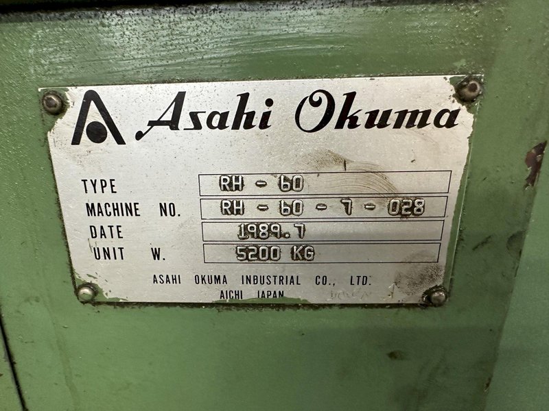 Asahi Sunac Model RH-60 2Die 3Blow Cold Header